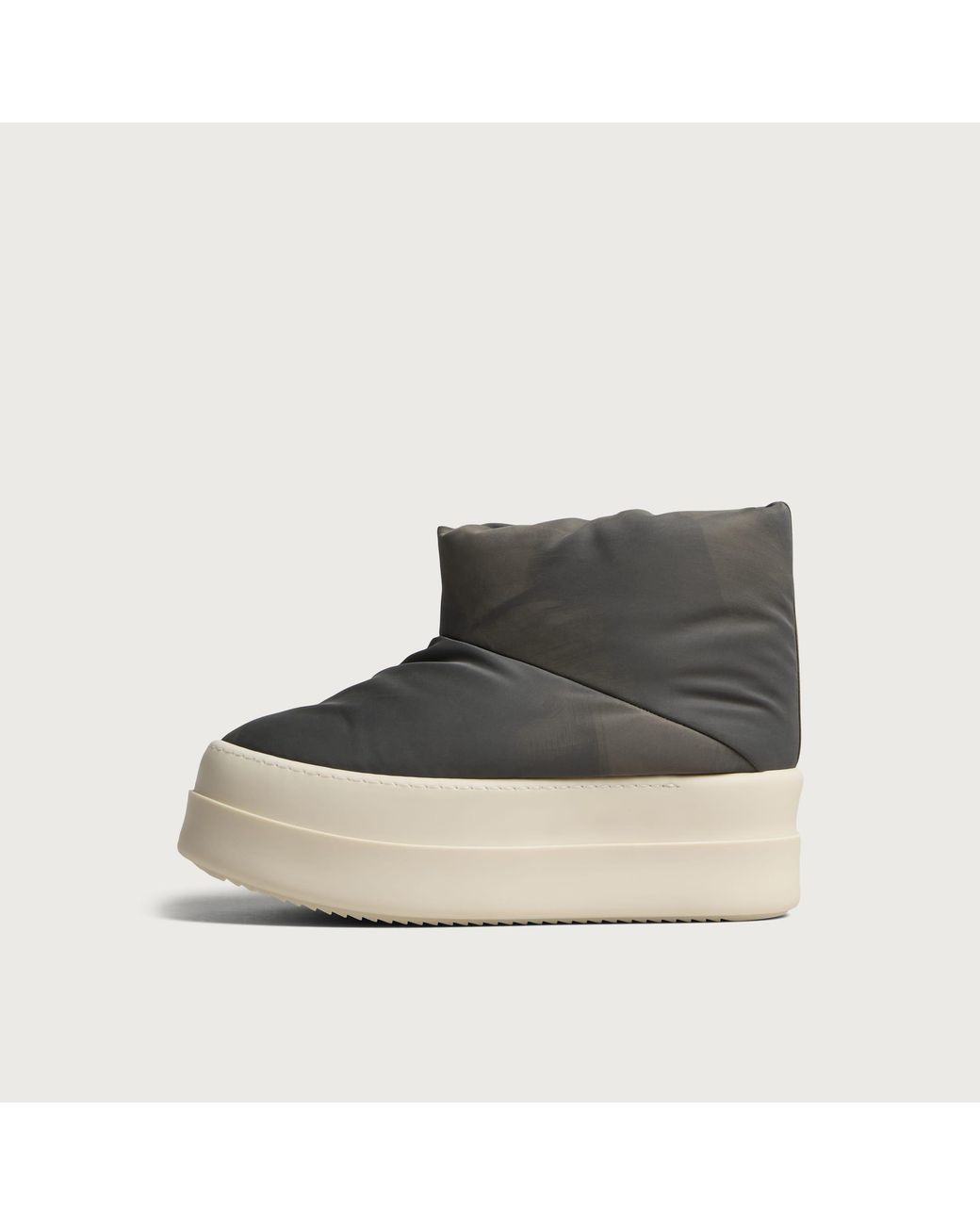 Rick Owens Black Mega Bumper Lunar Ankle Boot