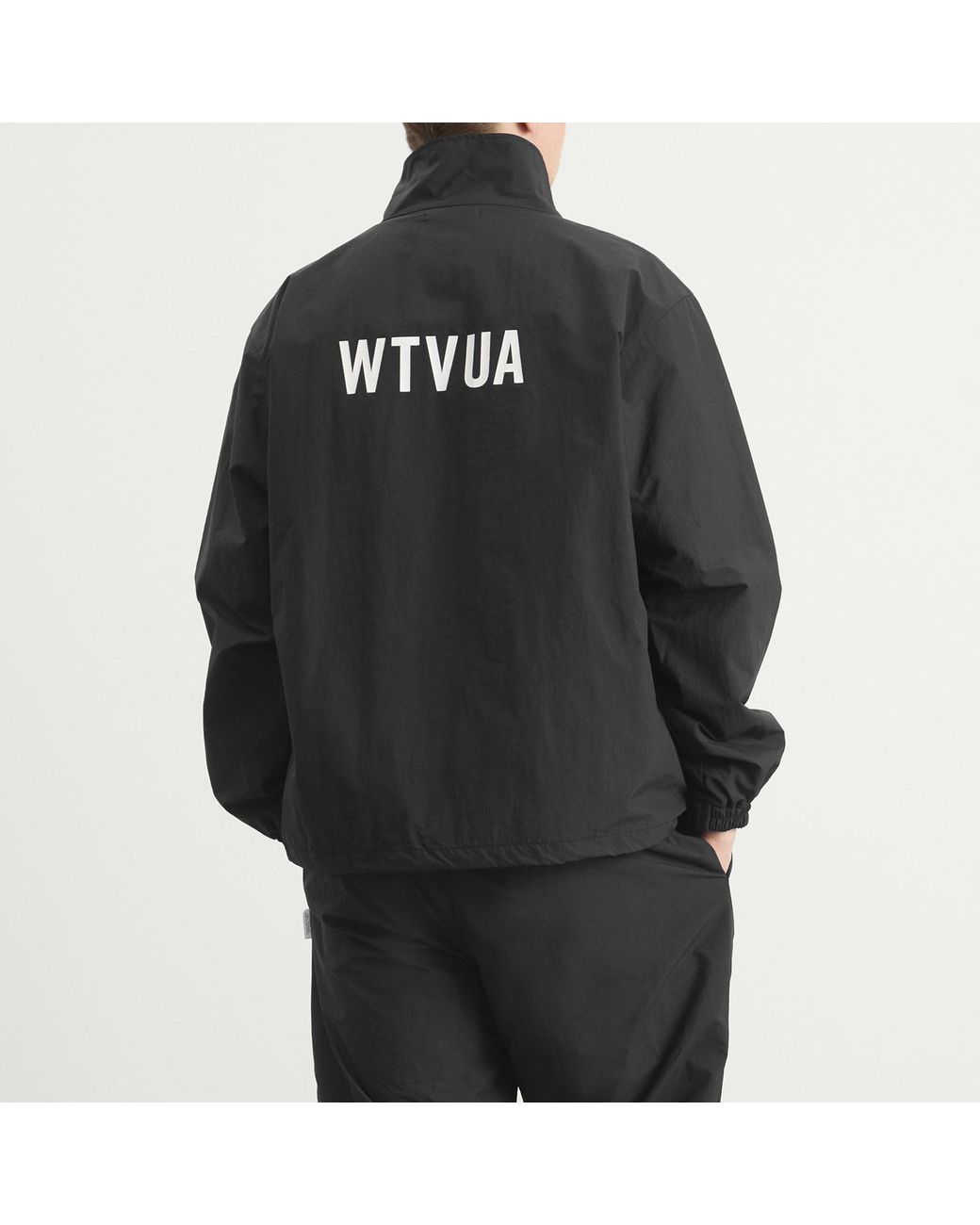 WTAPS Pertex Logo Track Jacket in Black for Men | Lyst