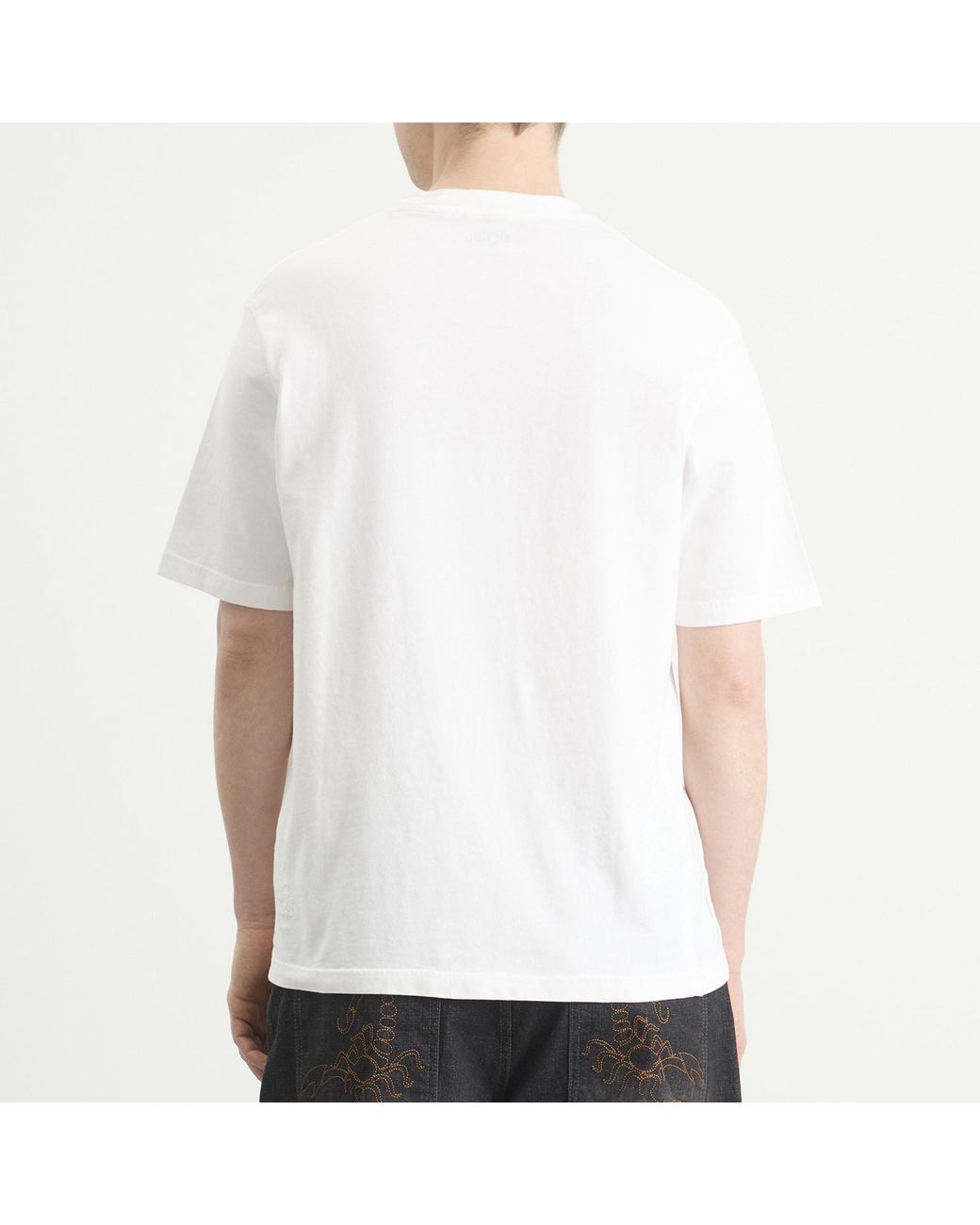 ACMH by Magic Castles White Naked Disinformation T-Shirt for men