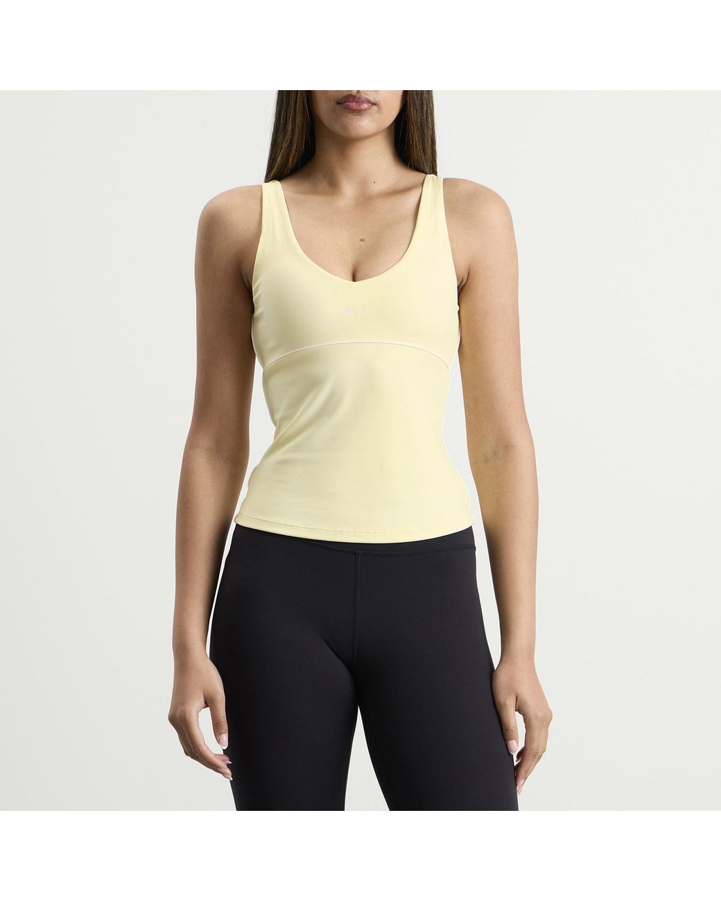 Tala Yellow Skinluxe Contrast Piping Vest