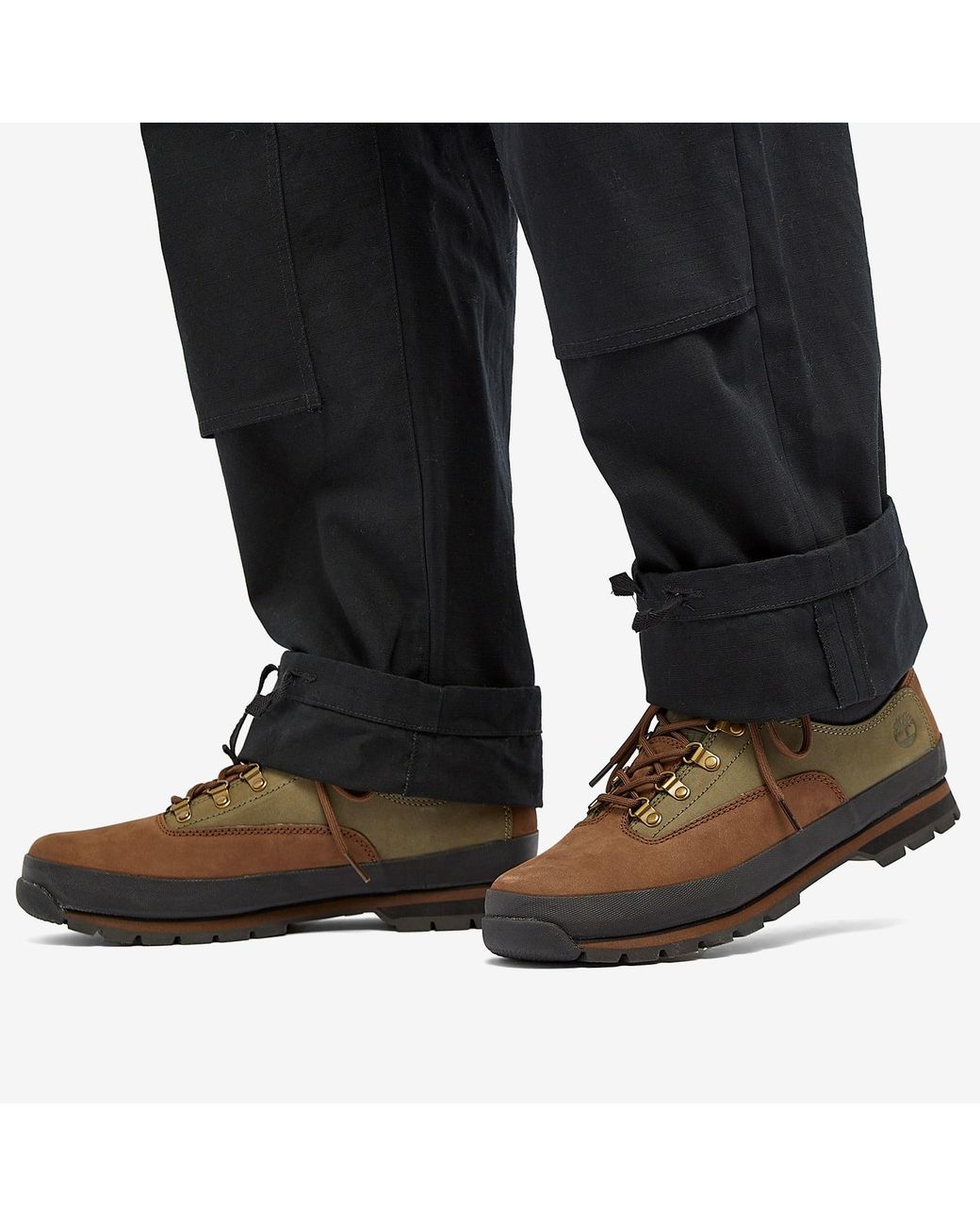 Timberland Euro Hiker Low in Brown for Men Lyst UK