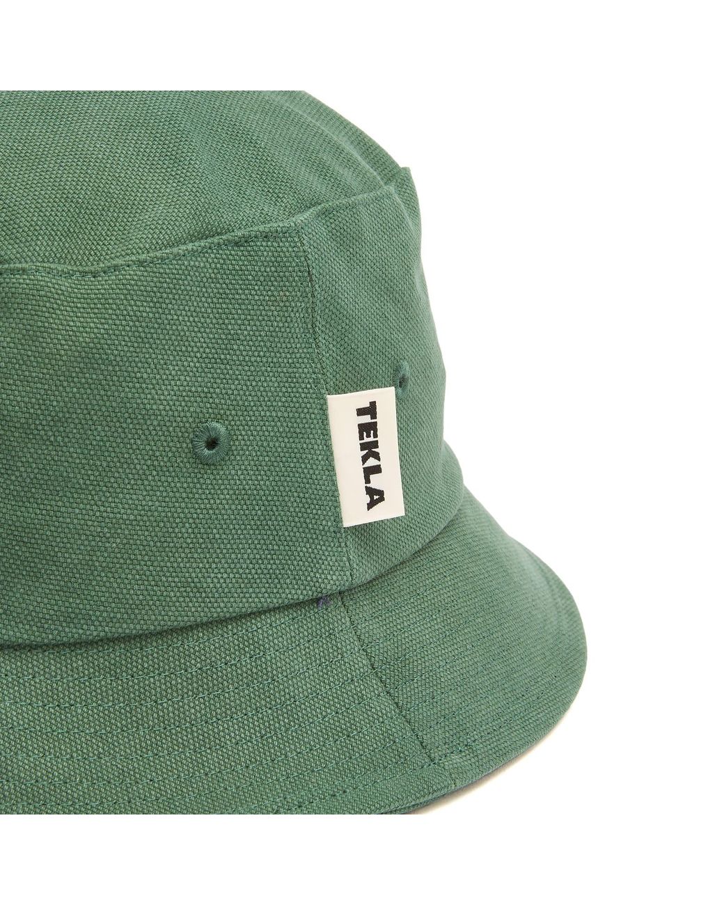 Tekla Green Bucket Hat