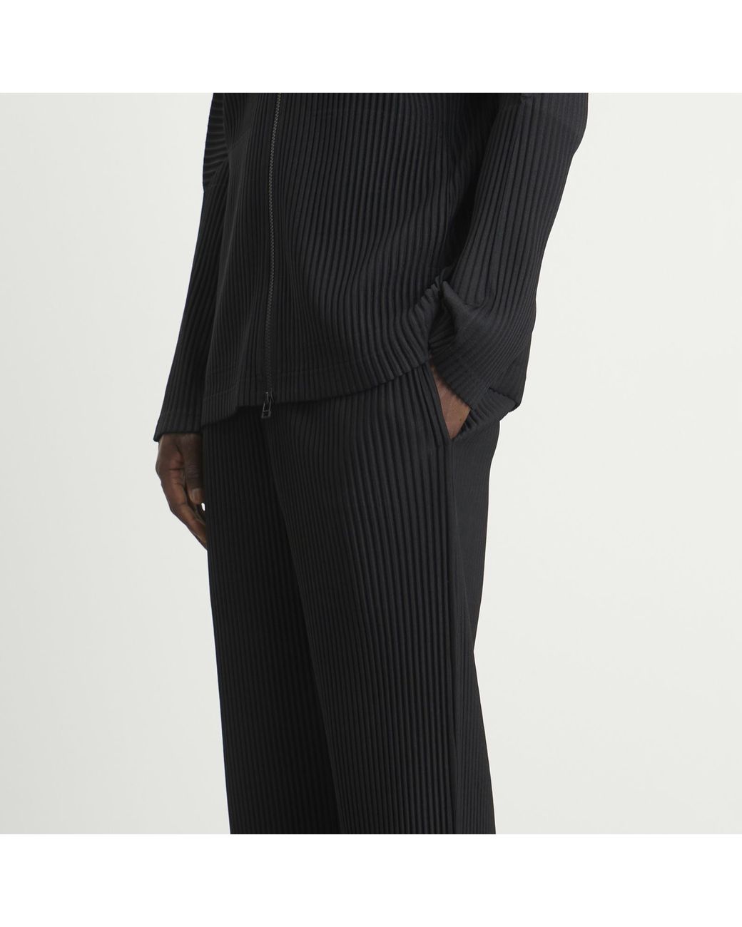Homme Plissé Issey Miyake Black Pleat Pant for men