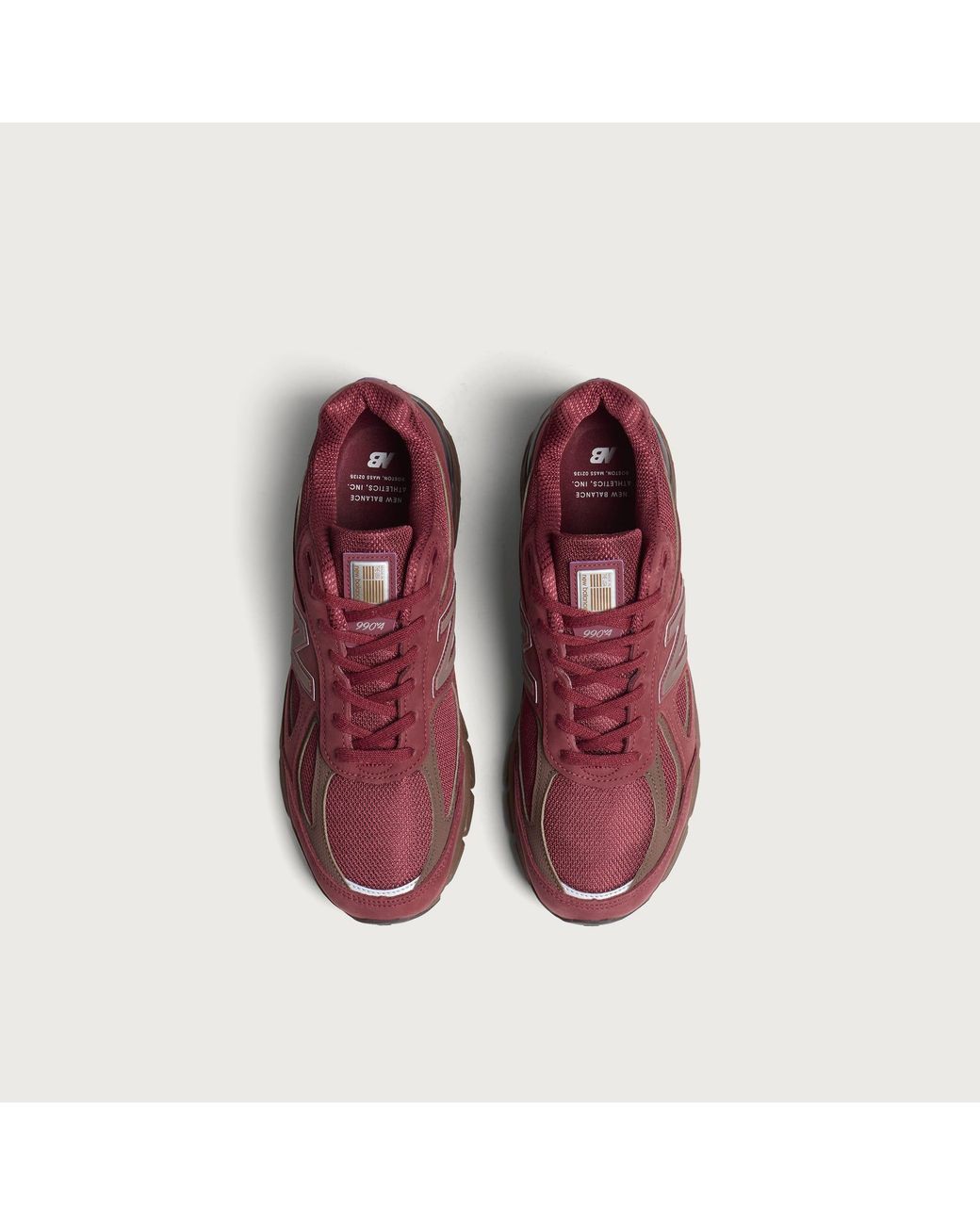 New Balance Red U990Lv4 Made