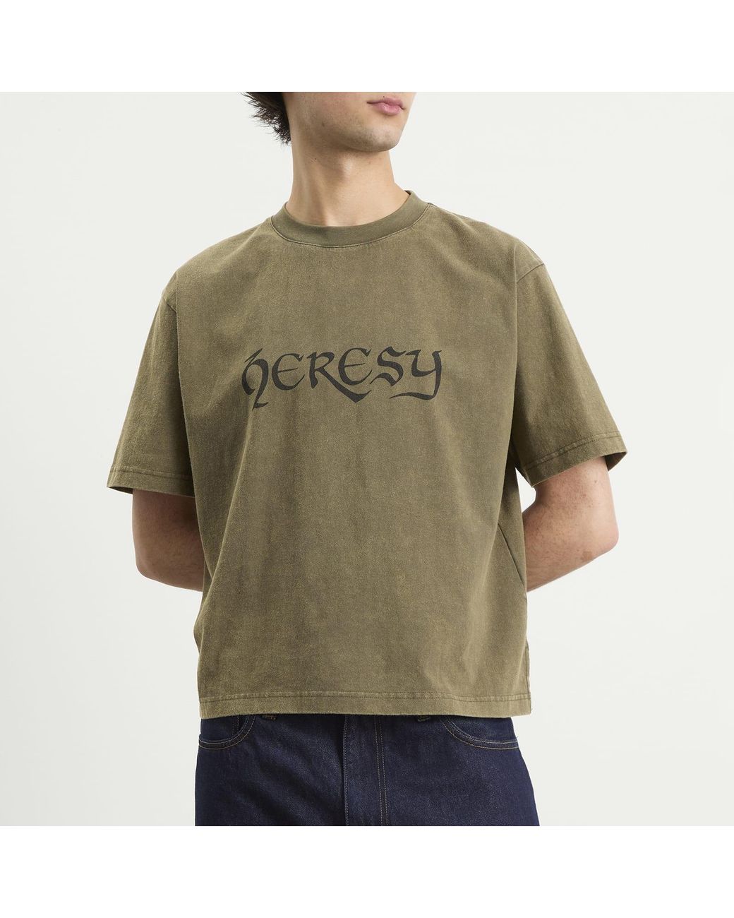 Heresy Green Tolk T-Shirt for men