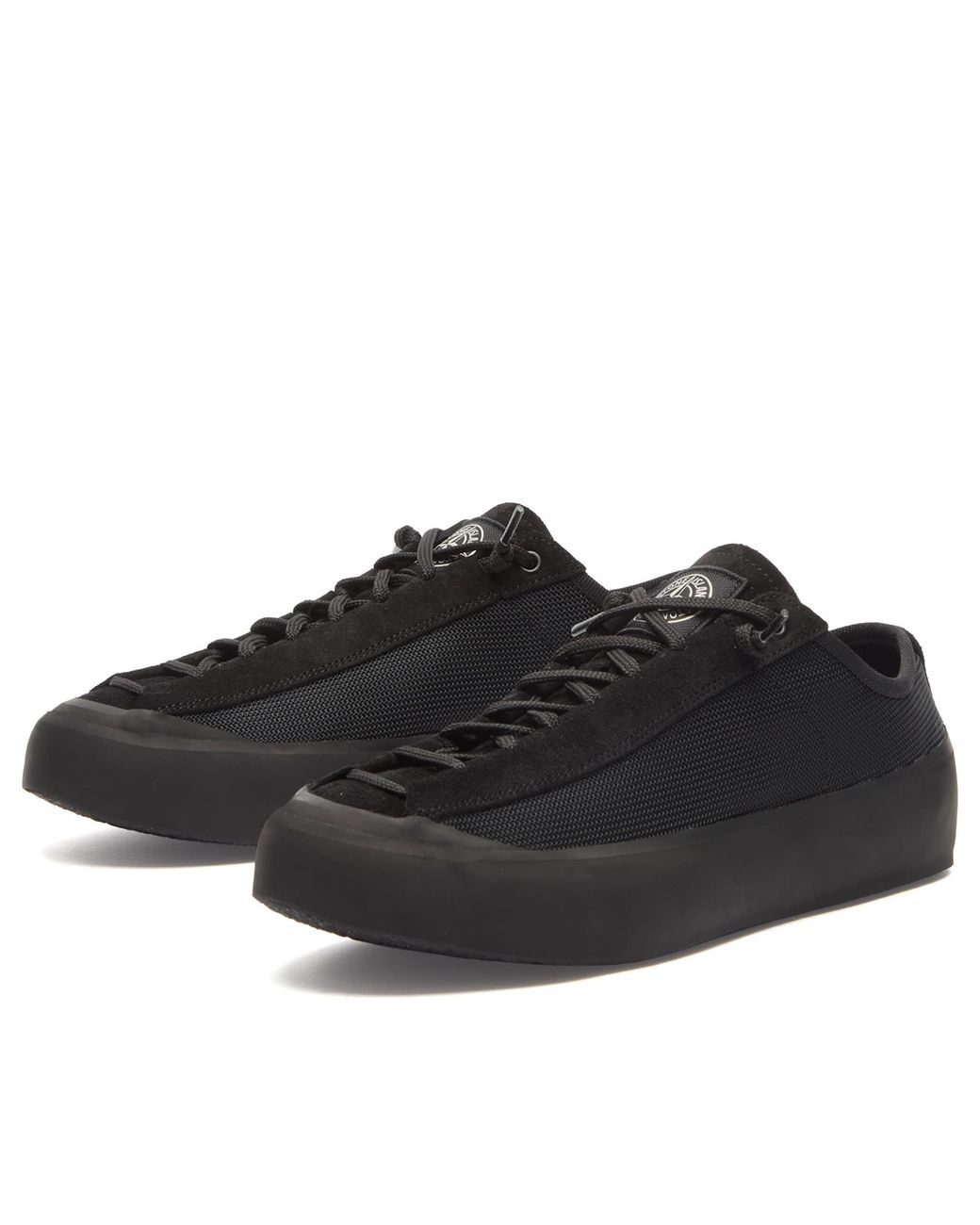 Stone Island Black Low Top Sneakers for men