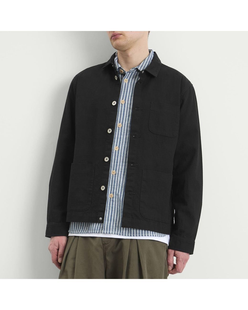 Folk Assembly Jacket in Black for Men | Lyst
