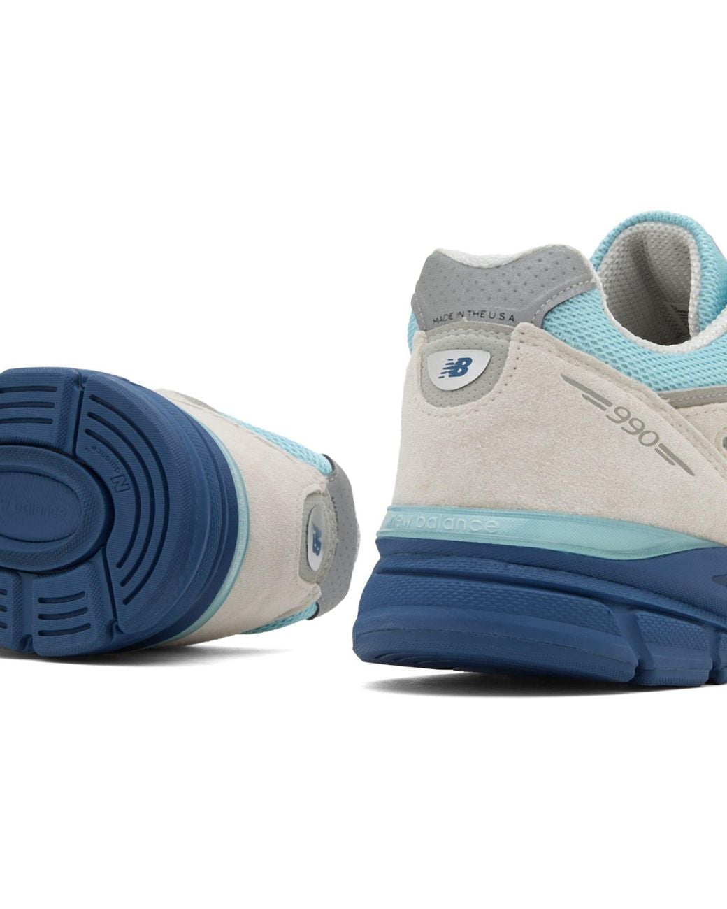 New Balance Blue 990V4 Sneaker