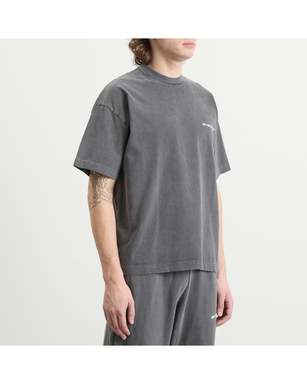 MKI Miyuki-Zoku Black Uniform T-Shirt for men