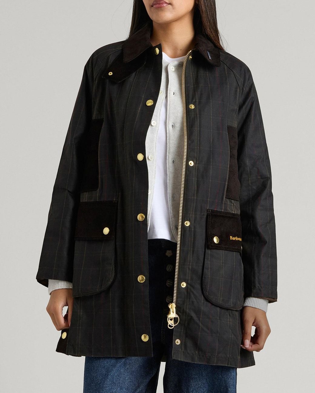 Barbour Reimagined Icons Modern Beaufort Wax Jacket in Black | Lyst