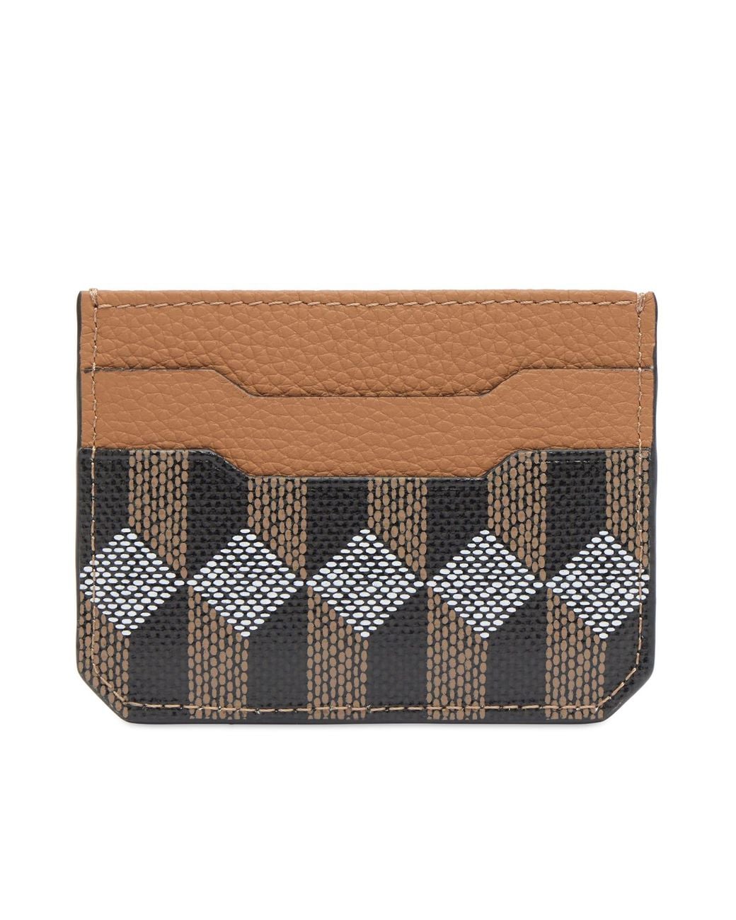 AU DEPART Brown Card Holder