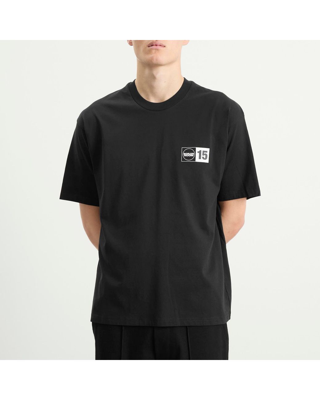 BOILER ROOM 15 Years Monitor T-Shirt in Black for Men | Lyst