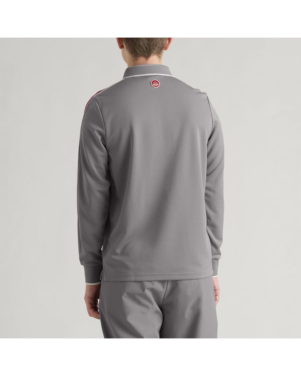 Adidas Gray Spezial Liverpool Fc Polo Top for men