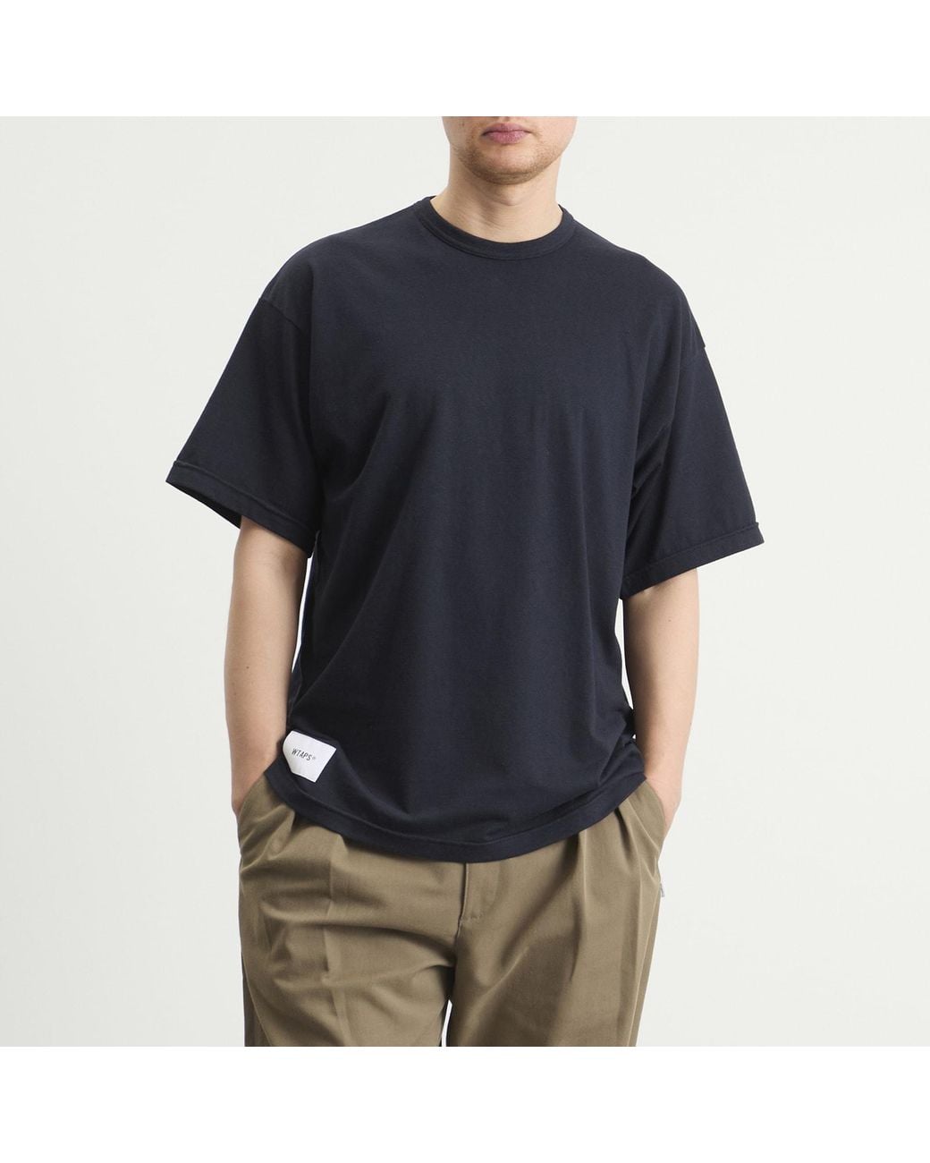 WTAPS Academy Back Logo T-Shirt in Blue for Men | Lyst