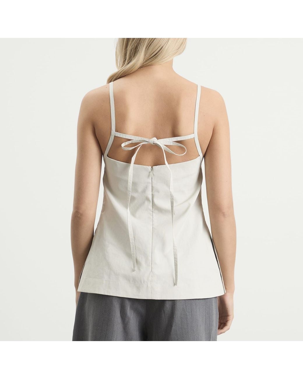 Studio Nicholson White Apron Top