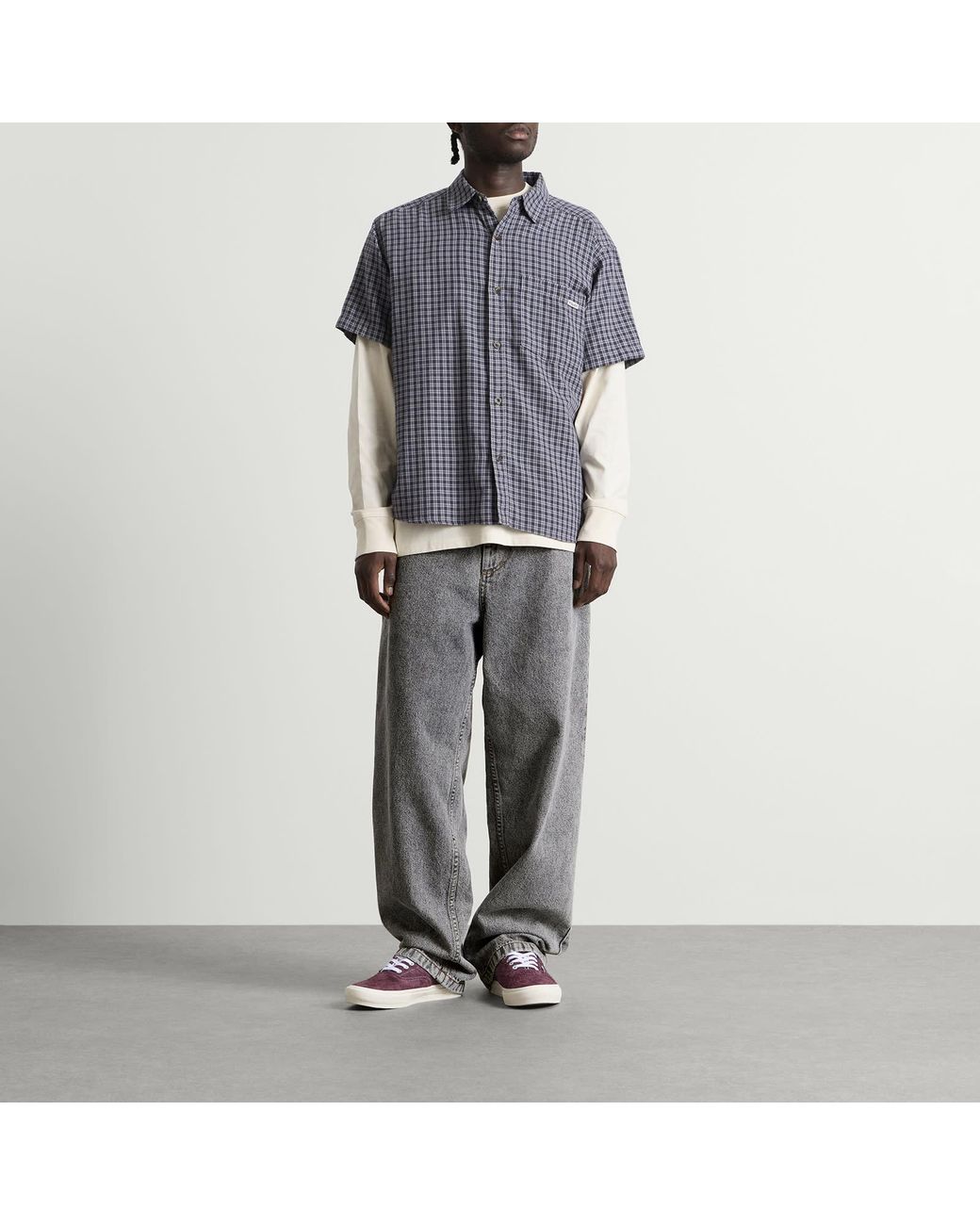 POLAR SKATE Gray Big Boy Jeans for men