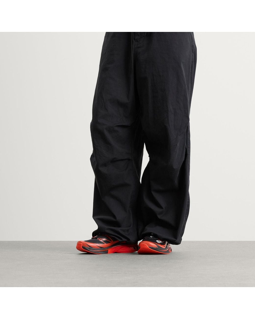 Maison Margiela Red Mm6 X Salomon Xt Sneakers