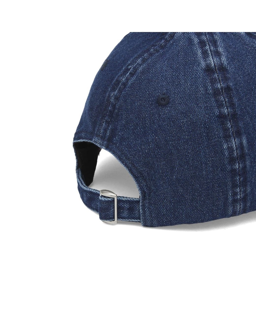 ICECREAM Blue Distressed Running Dog Dad Cap