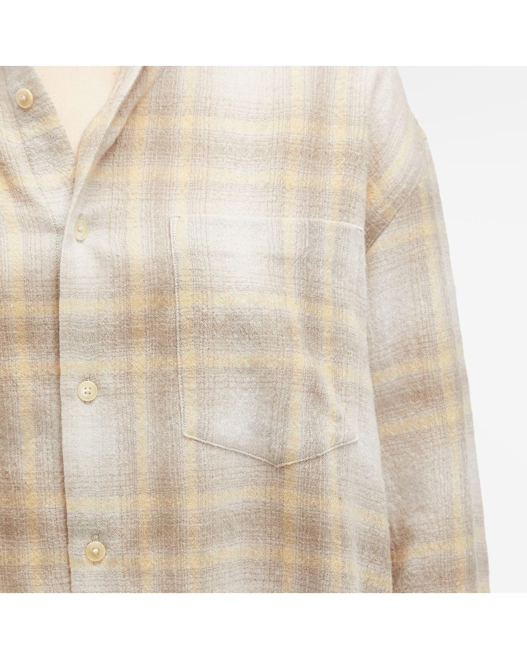 【AURALEE /オーラリー】AIRY WOOL CHECK SHIRT /5 AURALEE AIRY WOOL CHECK SHIRT | Less Higashikawa