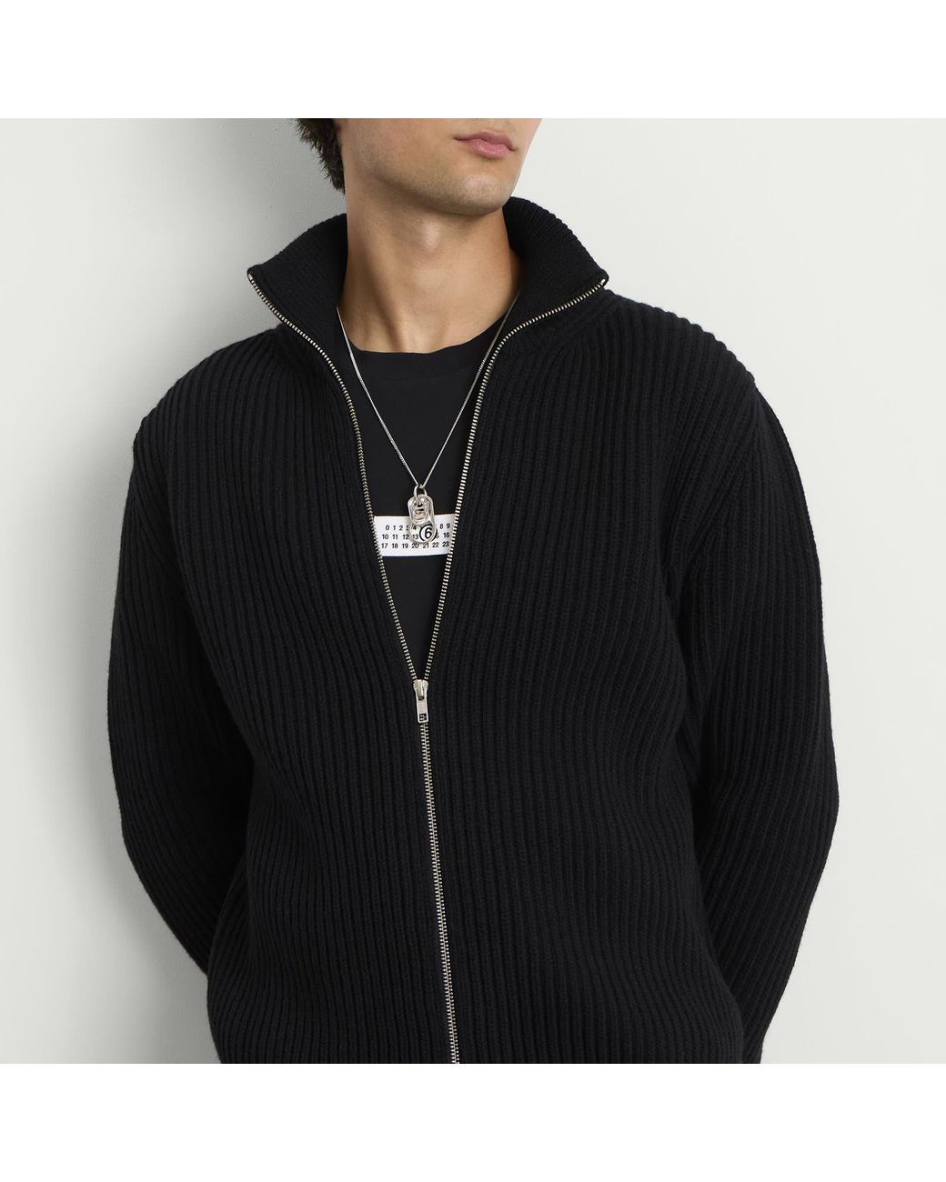 Maison Margiela Metallic Mm6 Bottle Top Necklace for men