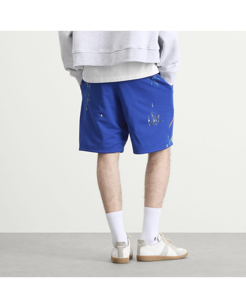 GALLERY DEPT. Blue Studio Gym Short for men