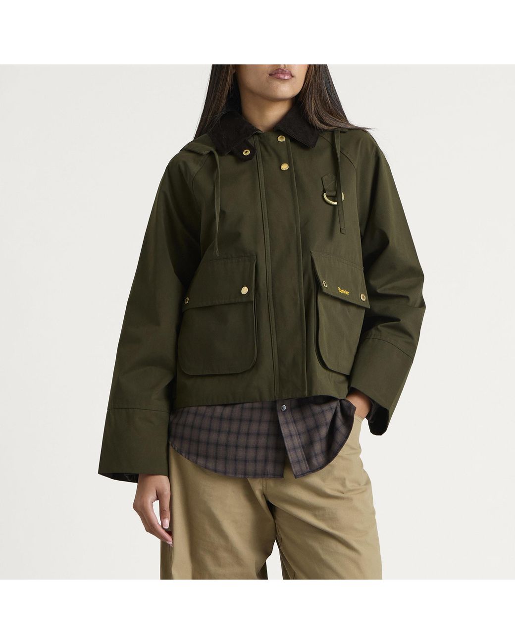 Barbour Green Terrington Showerproof Jacket