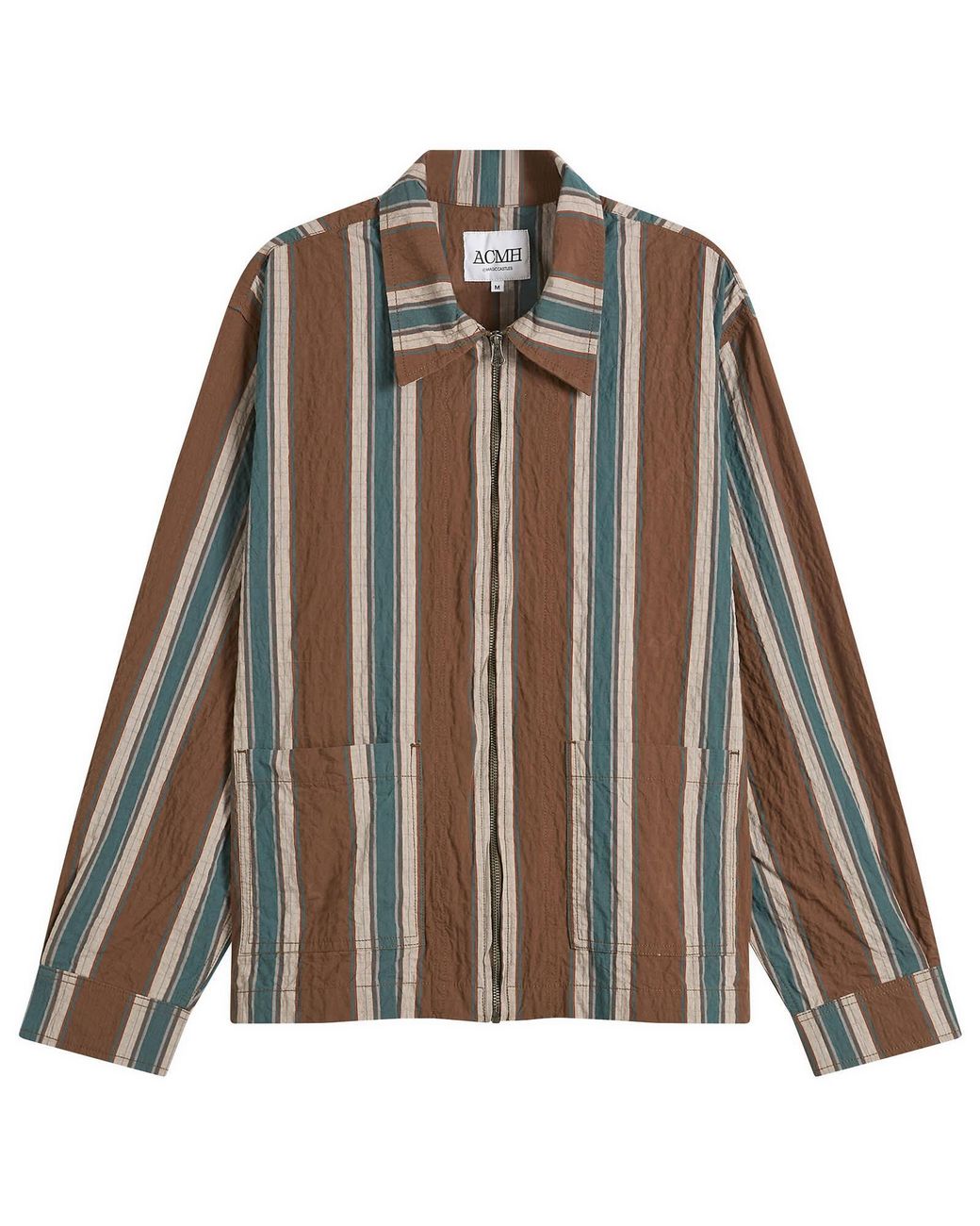 ACMH by Magic Castles Brown Deja Vu Overshirt for men