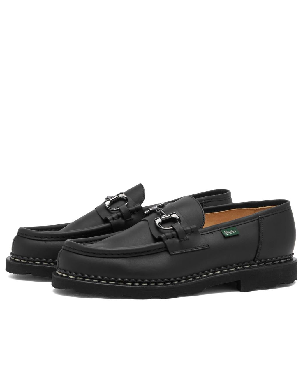 Paraboot Reims Mors Horsebit Loafer in Black for Men | Lyst UK