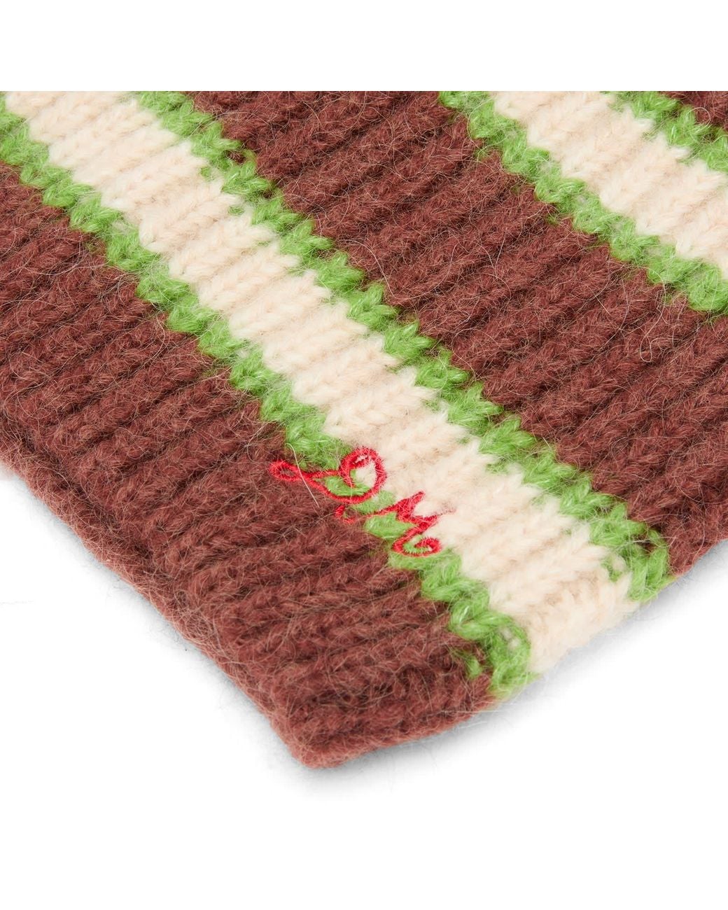 Damson Madder Multicolor Stripe Beanie