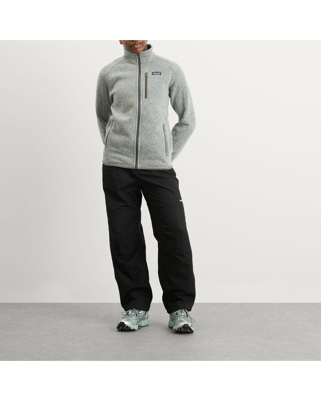 Patagonia Gray Better Sweater Fleece Jacket