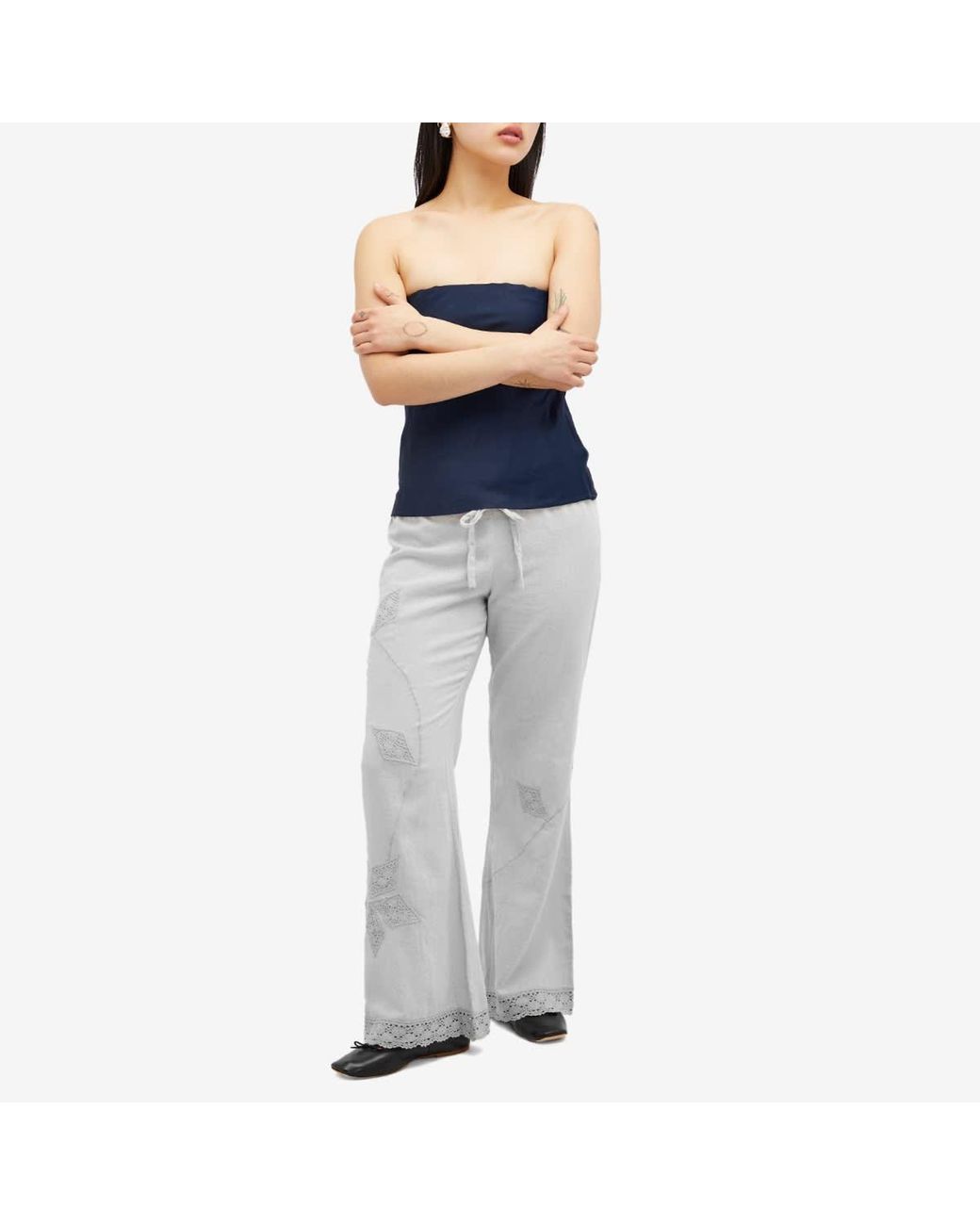 パンツ gimaguas Bronze stretch polyester Olimpia pant gimaguas Bronze stretch polyester Olimpia pant