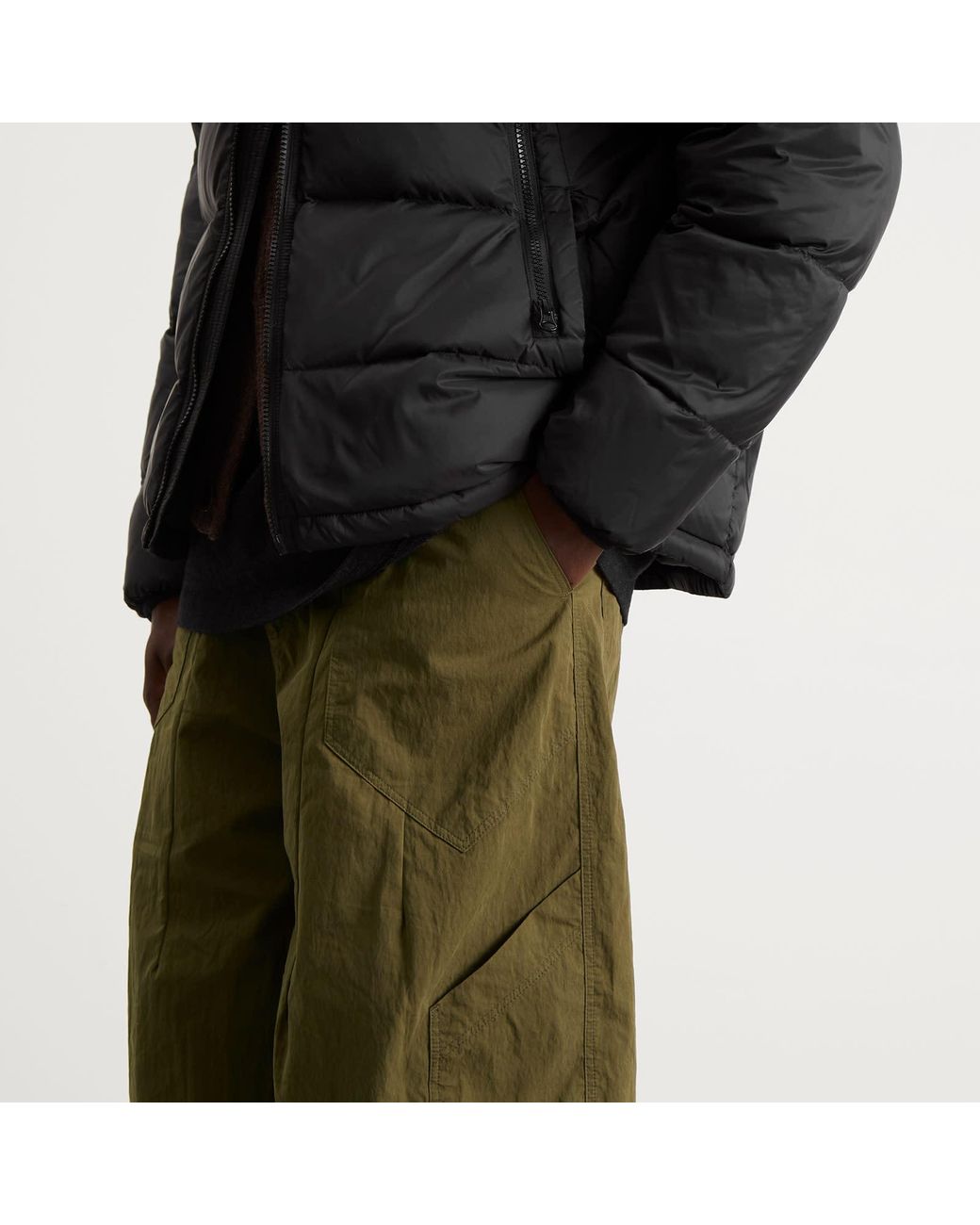 FRIZMWORKS Fold Fatigue Wide Pants in Green for Men | Lyst Canada