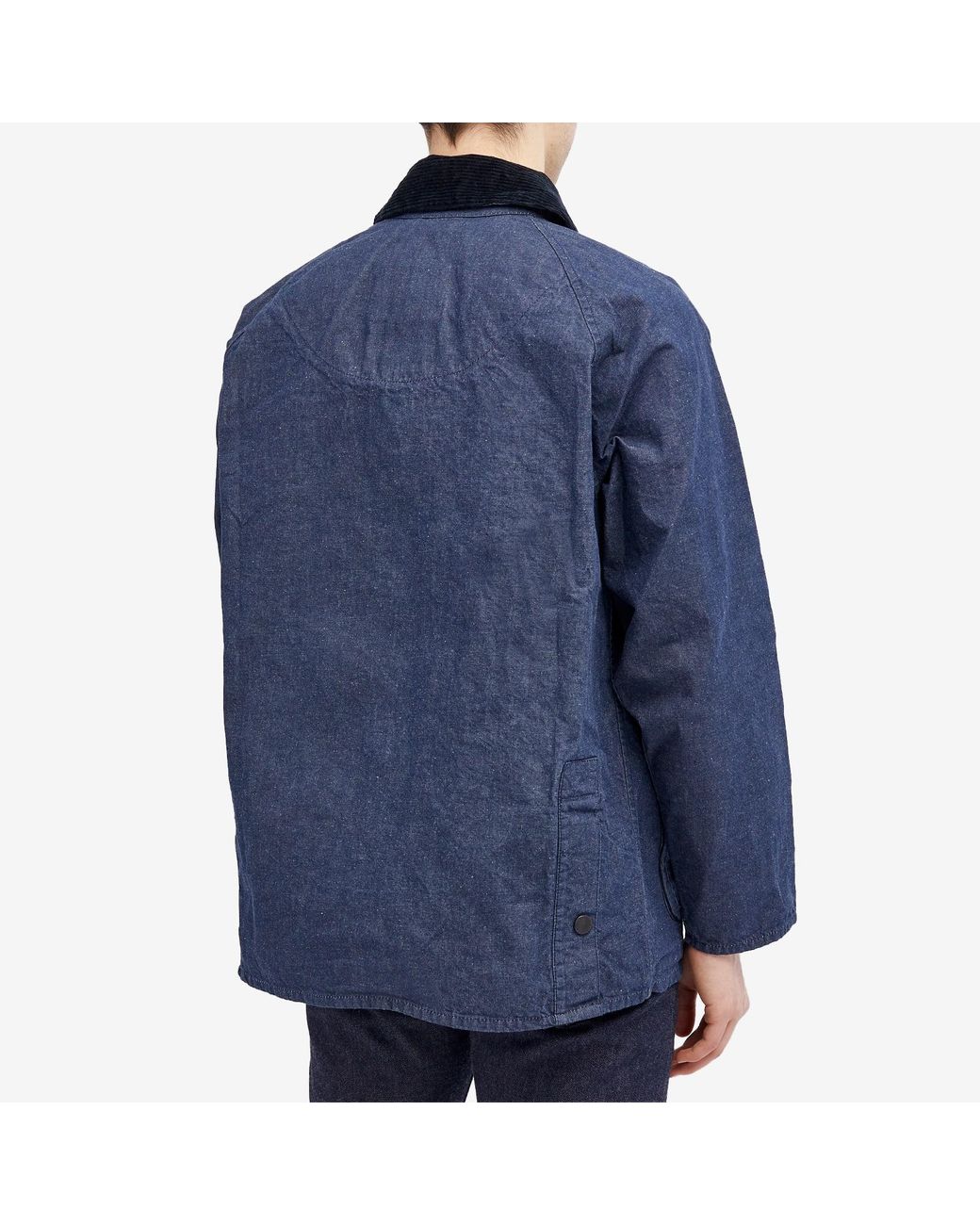 【Barbour】OS BEDALE DENIM Heritage + Barbour Heritage + Denim Bedale Casual Jacket in Blue for