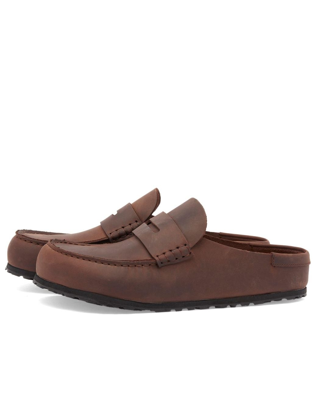Birkenstock Brown Naples Wrapped for men