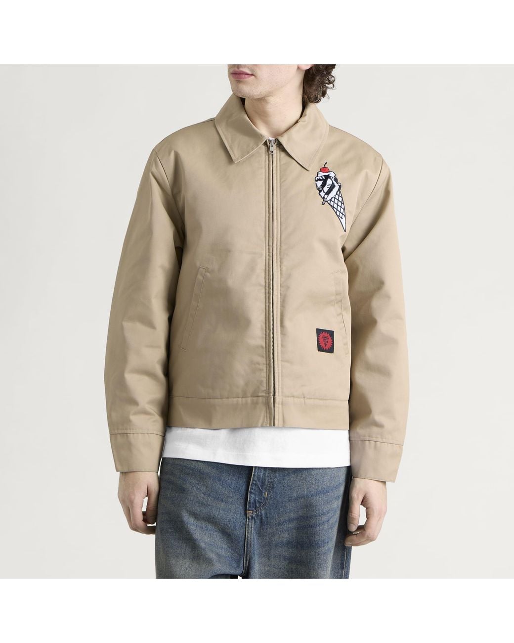 ICECREAM Natural Cone Embellished Work Jacket for men