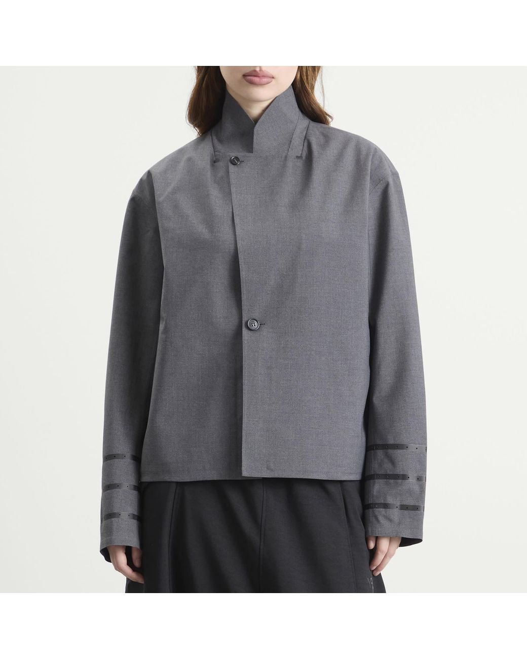 Coperni Gray Technical Tailored Jacket