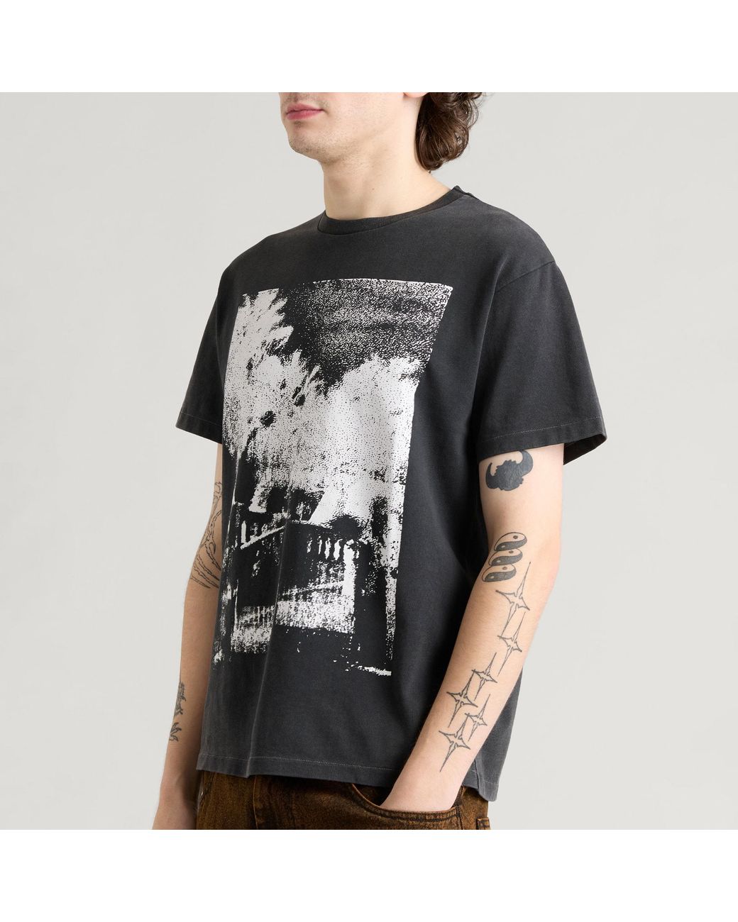 POLAR SKATE Black X Ebou Sanyang Badalona Band T-Shirt for men