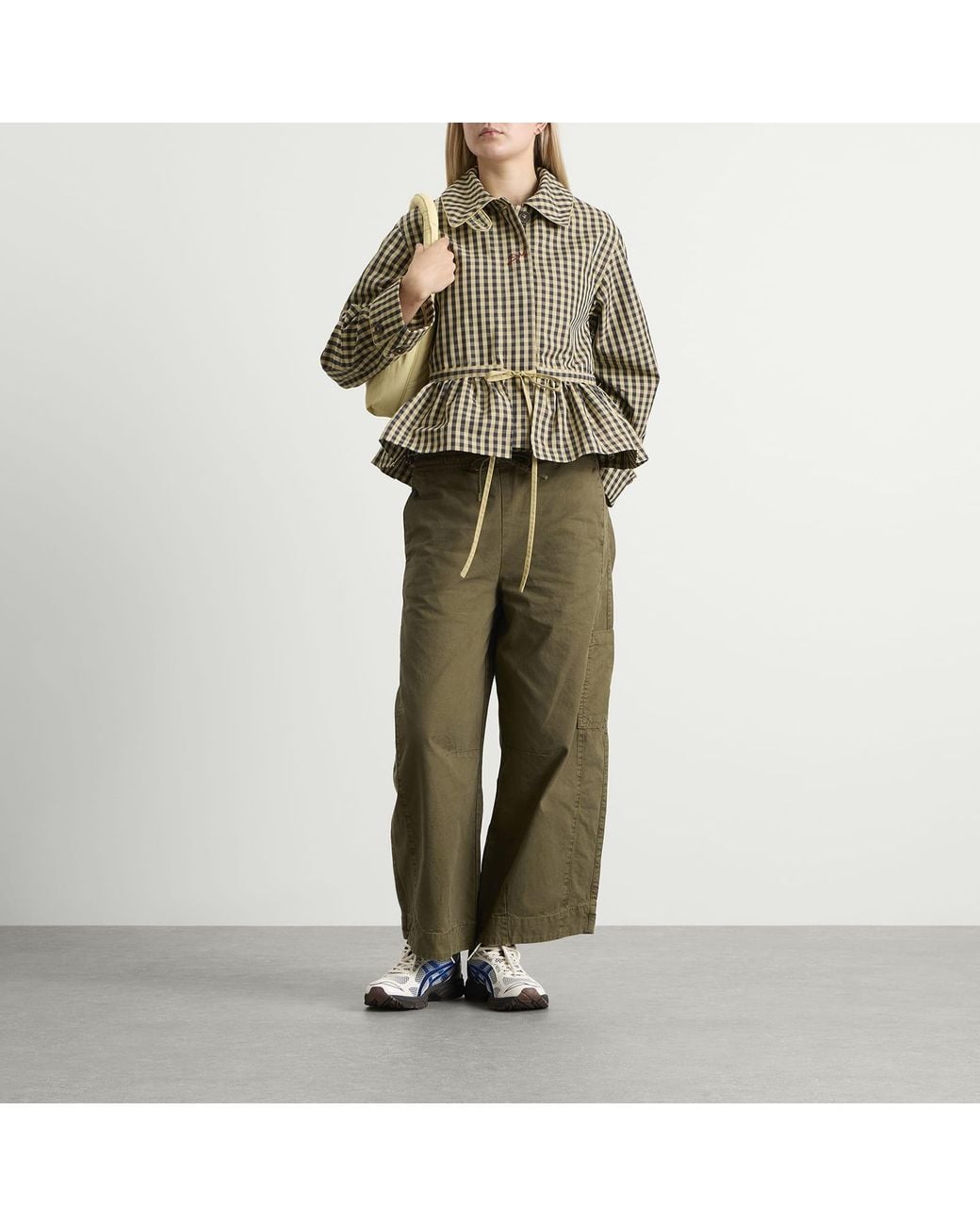 Damson Madder Natural Myrtle Trench Coat