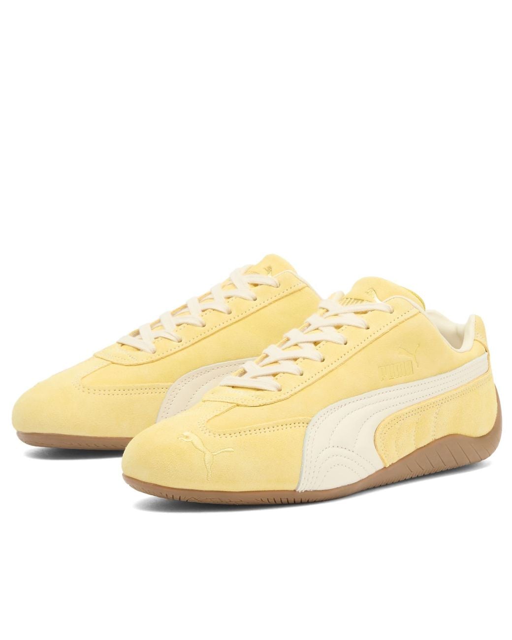 PUMA Yellow Speedcat Faded Sneaker
