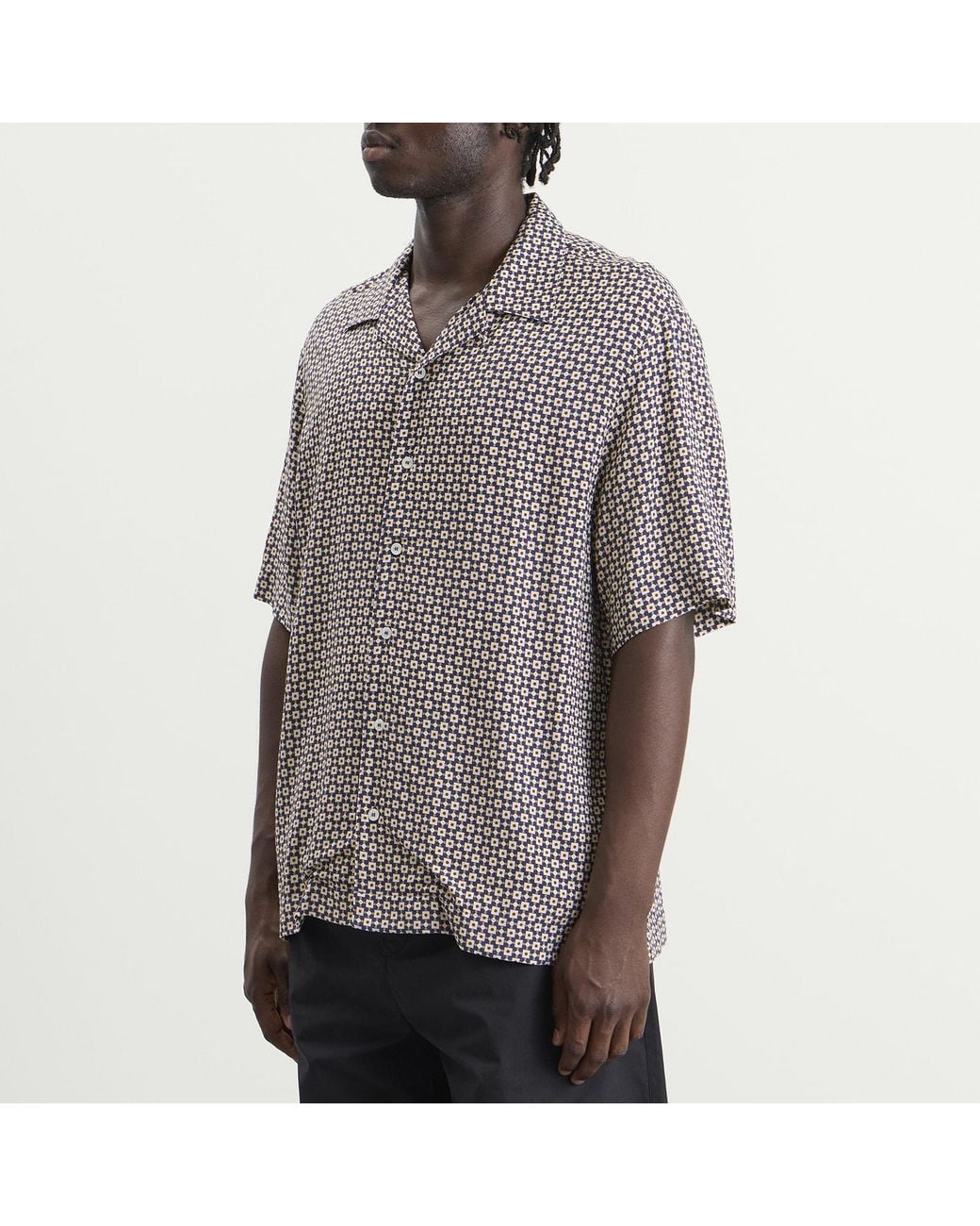 A.P.C. Gray Chemise Bennet Shirt for men