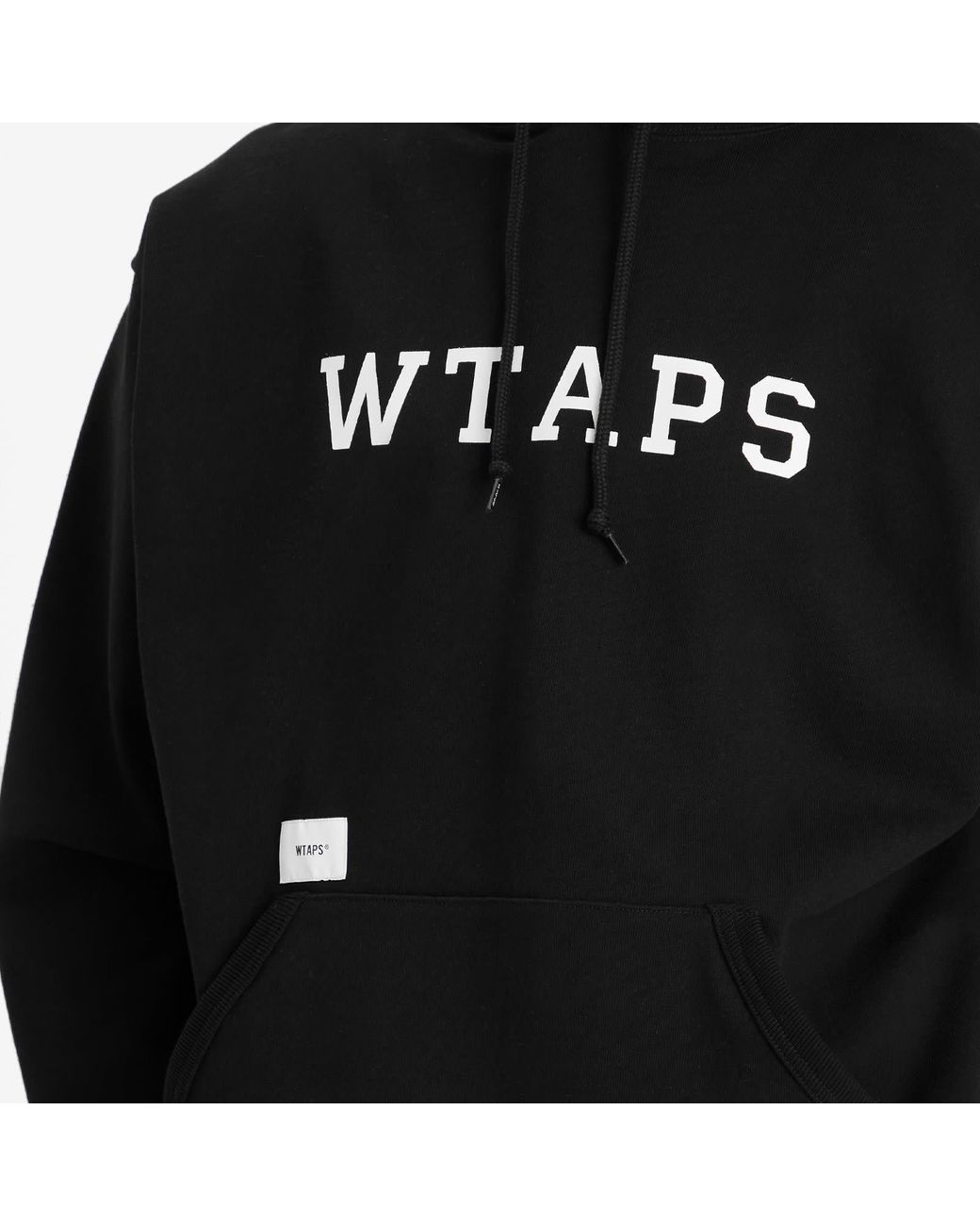 WTAPS Academy Logo Hoodie in Black for Men | Lyst