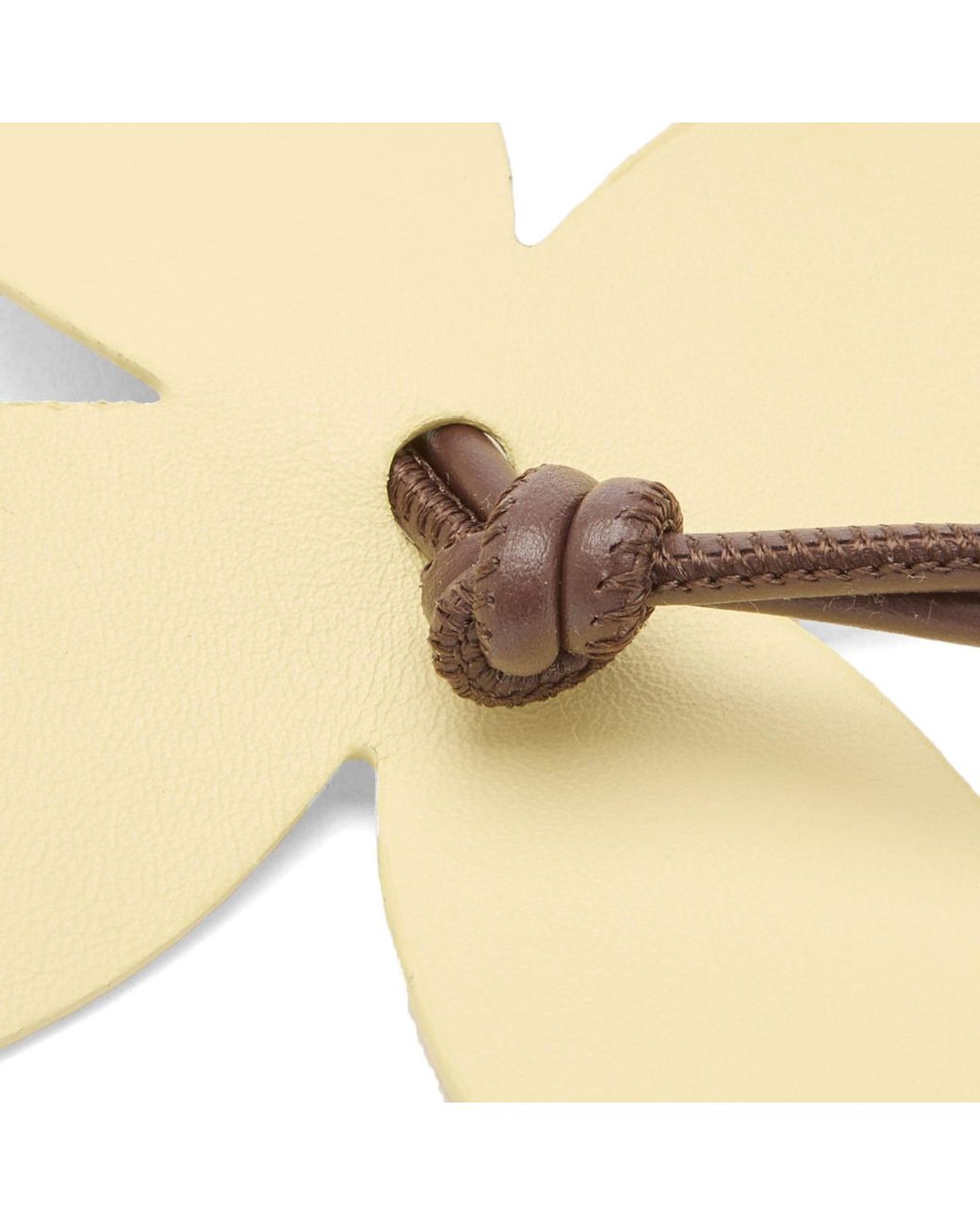 Jil Sander Metallic Snowdrop Keyring
