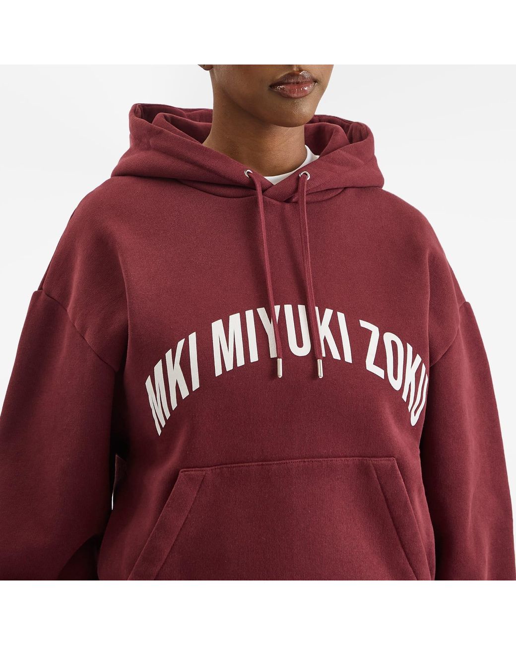 MKI Miyuki-Zoku Red Arch Hoodie