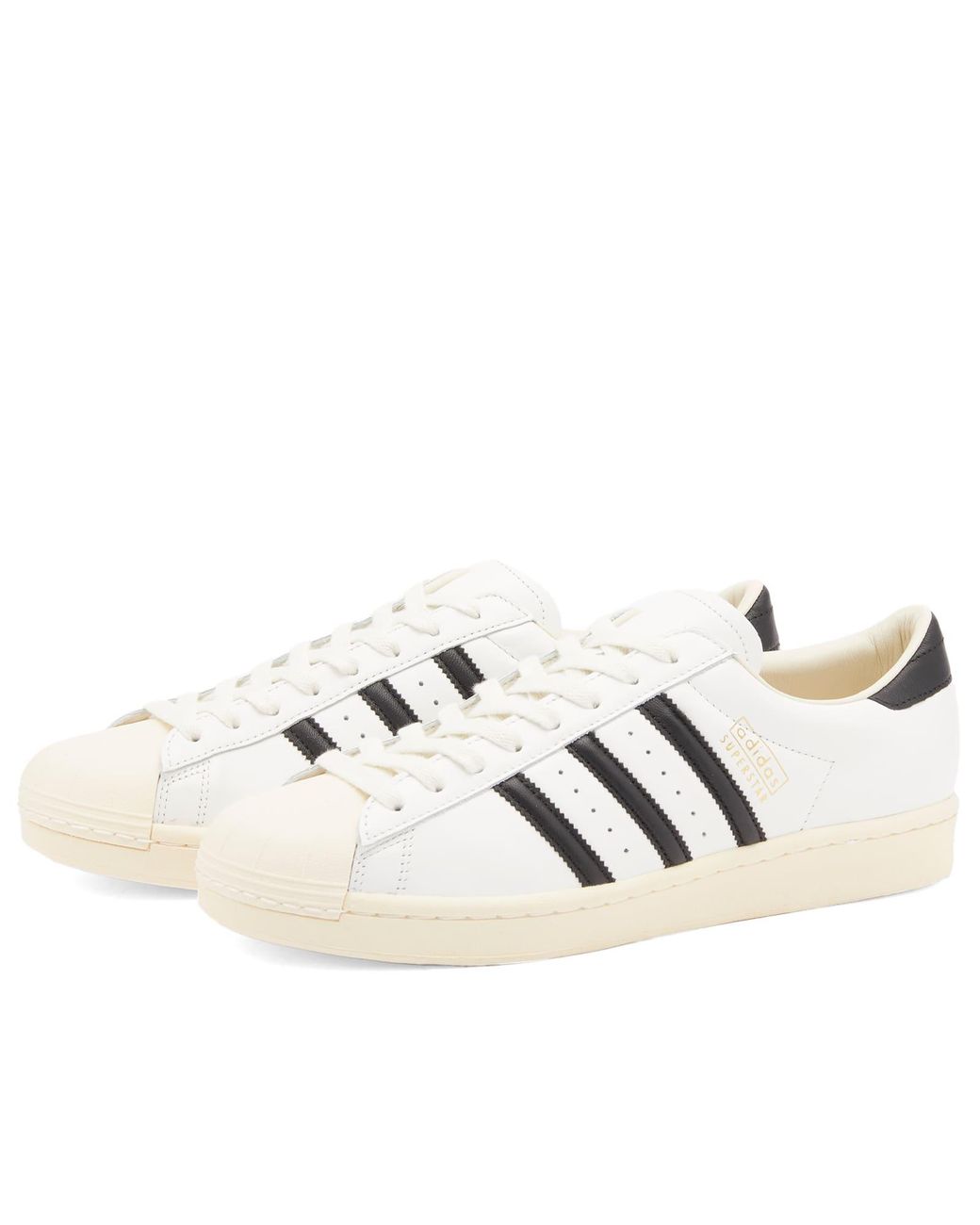 Adidas White Superstar Vintage