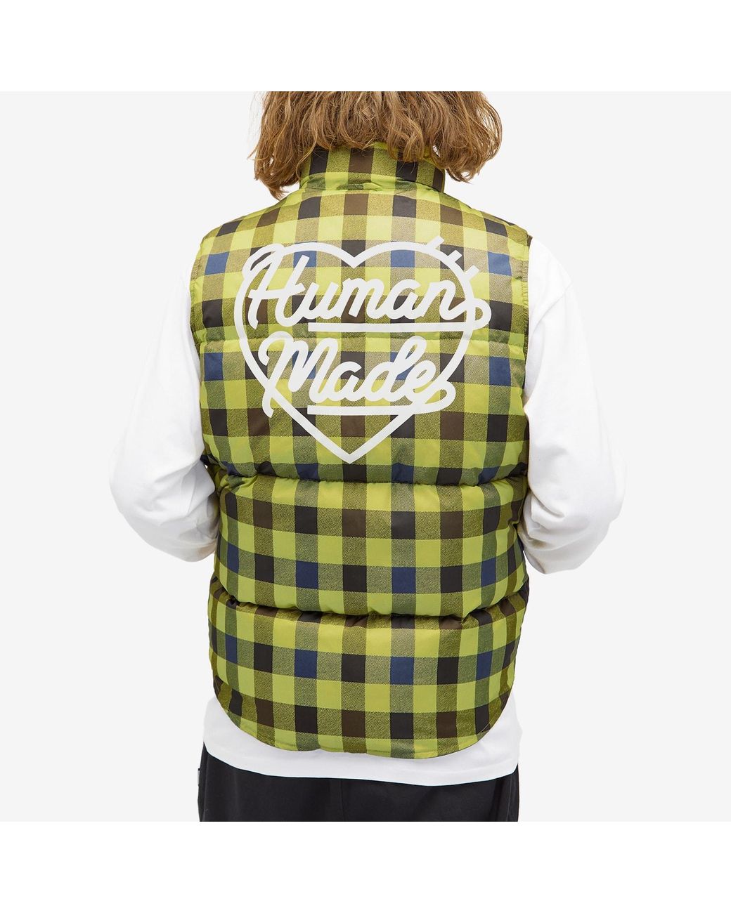 Human Made Reversible Down Vest in Green for Men | Lyst