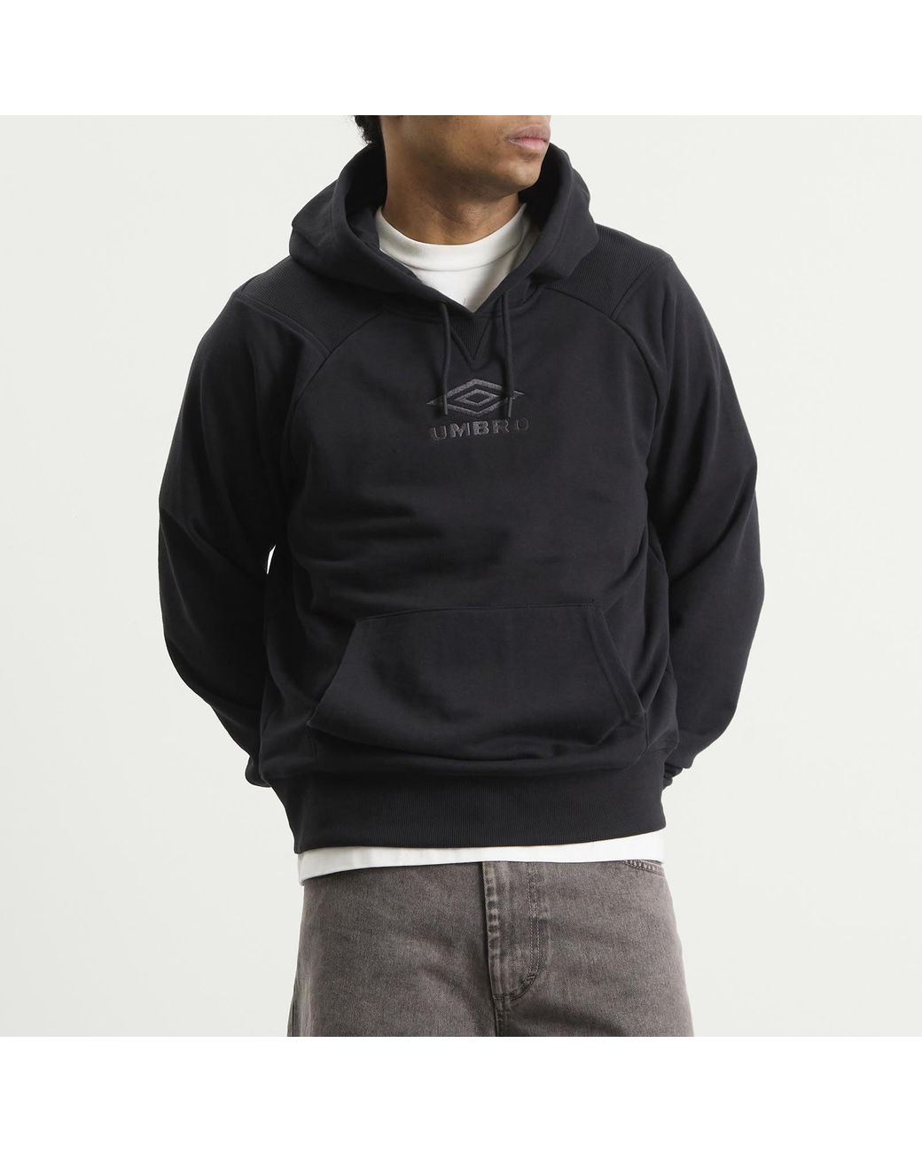 Umbro Black Iconic Hoodie for men