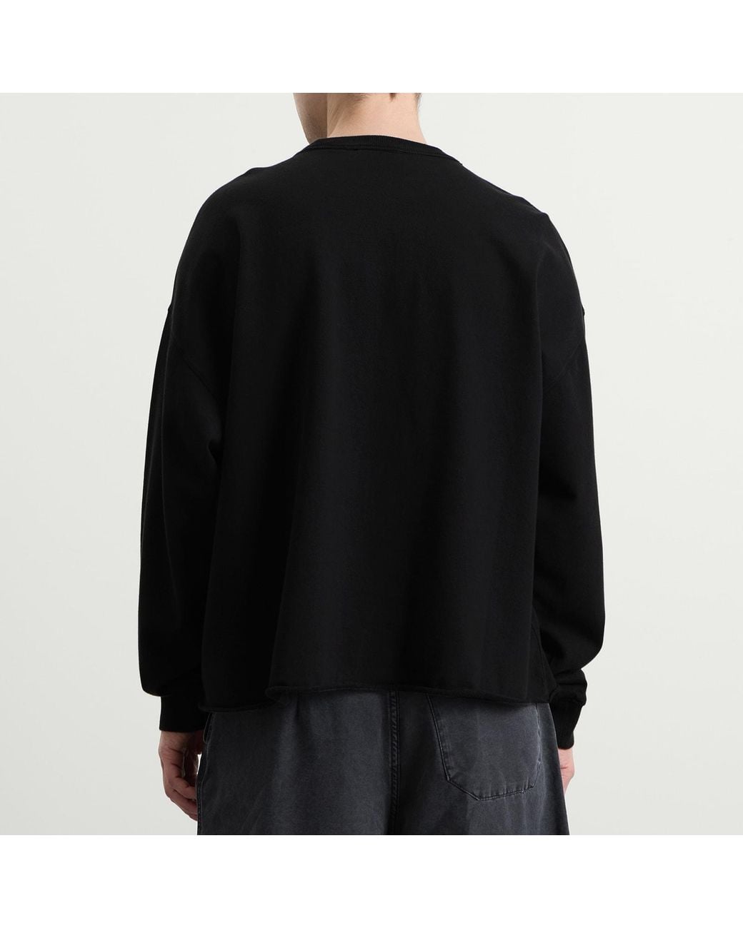 YMC Black Studio Sweatshirt for men