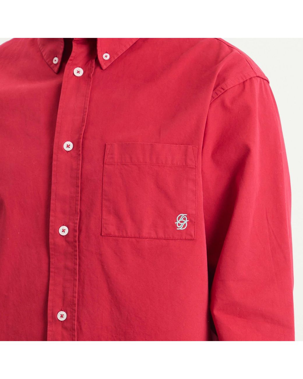 Drole de Monsieur Red Drole De Monsieur Mirror Shirt for men