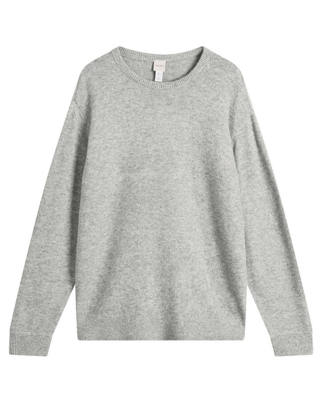 Calvin Klein Gray Lounge Long Sleeve Sweatshirt for men