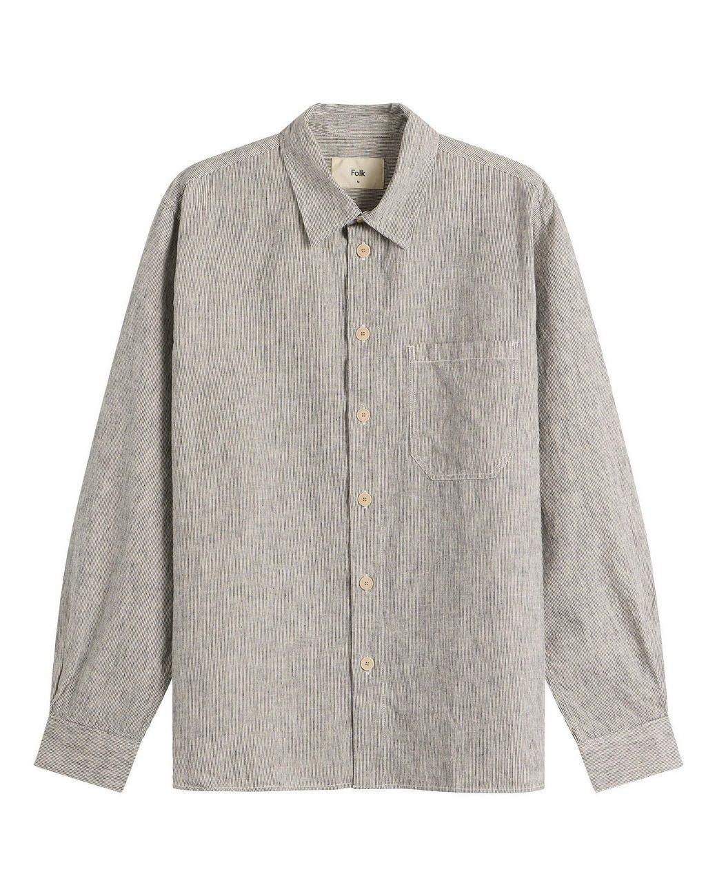 Folk Gray Easy Fit Shirt for men